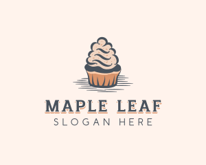 Sweet Muffin Cupcake logo design