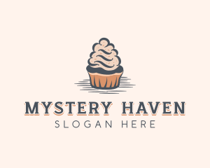 Sweet Muffin Cupcake logo design