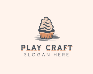 Sweet Muffin Cupcake logo design