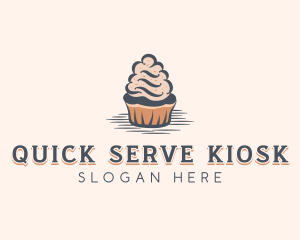 Sweet Muffin Cupcake logo design