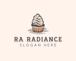 Sweet Muffin Cupcake logo design