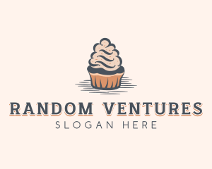 Sweet Muffin Cupcake logo design