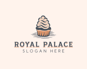 Sweet Muffin Cupcake logo design