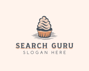 Sweet Muffin Cupcake logo design