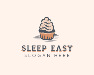 Sweet Muffin Cupcake logo design