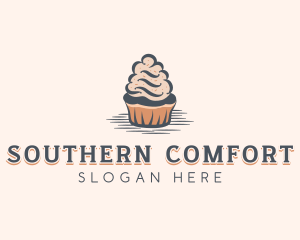 Sweet Muffin Cupcake logo design