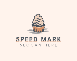 Sweet Muffin Cupcake logo design