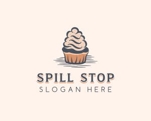 Sweet Muffin Cupcake logo design