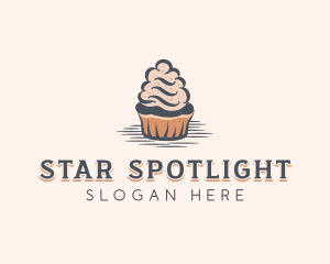 Sweet Muffin Cupcake logo design