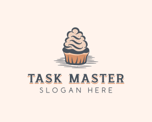 Sweet Muffin Cupcake logo design