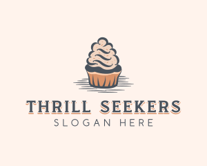 Sweet Muffin Cupcake logo design