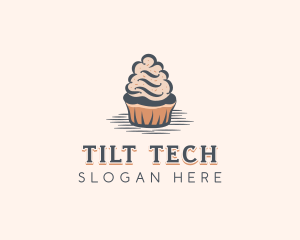 Sweet Muffin Cupcake logo design