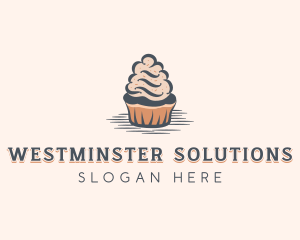 Sweet Muffin Cupcake logo design