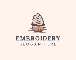 Sweet Muffin Cupcake logo design