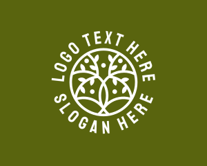 Ecosystem - Nature Tree Gardening logo design