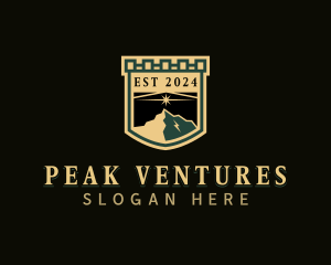 Peak Mountain Trekking logo design