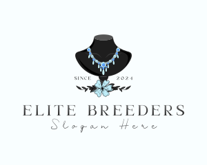 Necklace Jewelry Boutique logo design