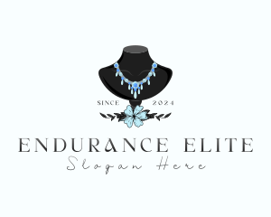 Necklace Jewelry Boutique logo design