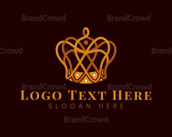 Gold King Crown Logo