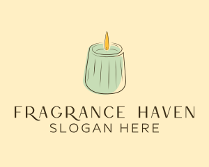 Fragrance Candle Decoration logo design