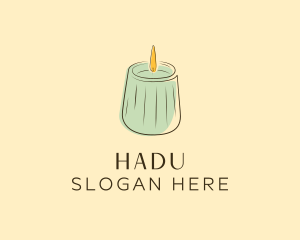 Scented Candle - Fragrance Candle Decoration logo design
