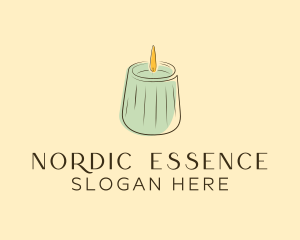 Fragrance Candle Decoration logo design