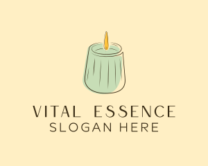 Fragrance Candle Decoration logo design