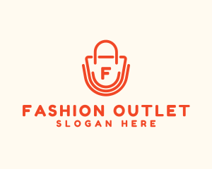 Shopping Bag Retail Logo