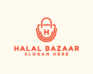 Shopping Bag Retail logo design