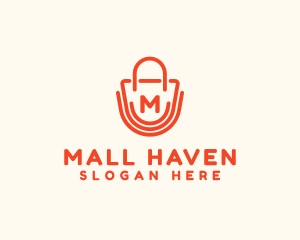 Shopping Bag Retail logo design