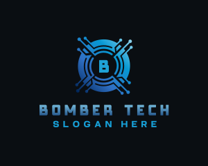 Cyber Tech Programming logo design