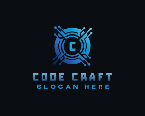 Cyber Tech Programming logo design