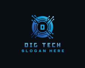 Cyber Tech Programming logo design