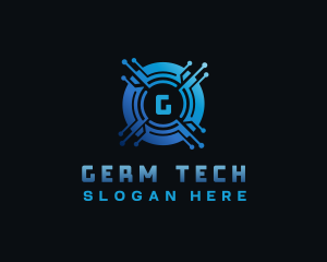 Cyber Tech Programming logo design