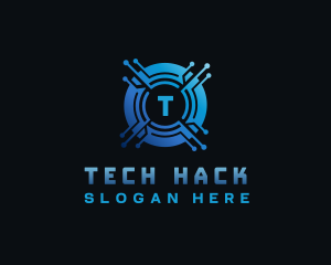 Cyber Tech Programming logo design