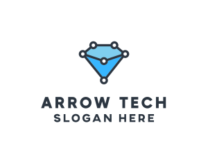 Blue Diamond Tech logo design