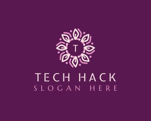 Digital Floral Technology logo design