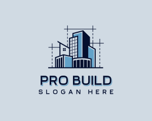 Real Estate Builder Architect logo design