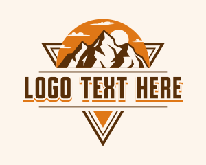 Wilderness - Mountain Wilderness Outdoor logo design