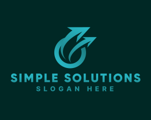 Simple Professional Arrow logo design