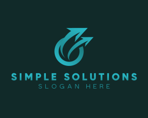 Simple Professional Arrow logo design