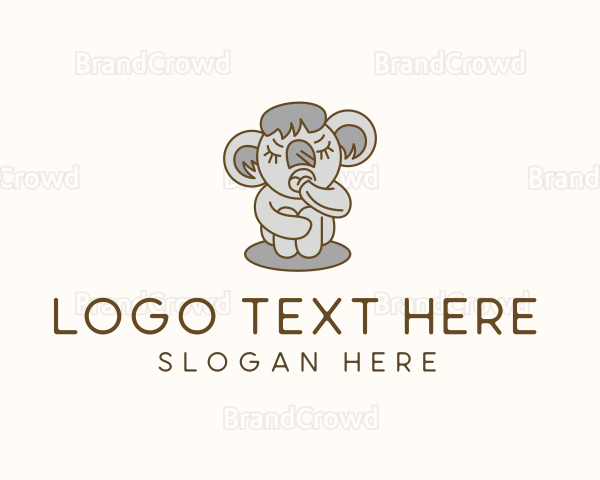 Sleepy Koala Preschool Logo