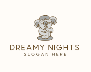 Sleepwear - Sleepy Koala Preschool logo design