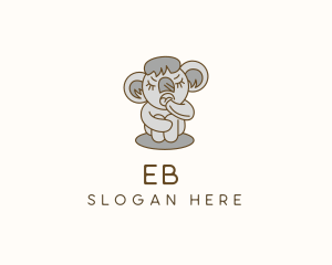 Nursery - Sleepy Koala Preschool logo design