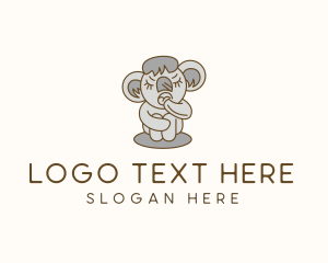 Sleepy Koala Preschool Logo