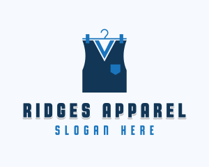 Vest Clothing Apparel logo design