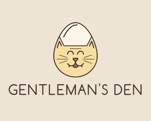 Cat Egg Head logo design