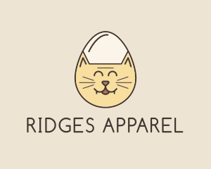 Cat Egg Head logo design