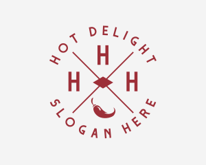 Hot Chili Restaurant logo design