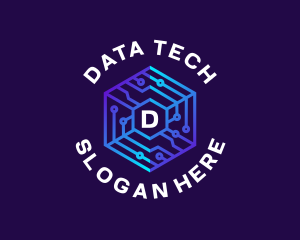 Data - Cubic Data Technology logo design